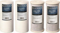 Bluonics Sediment & Carbon Block Replacement Water Filters 4pcs 4.5" x 10" by BLUONICS