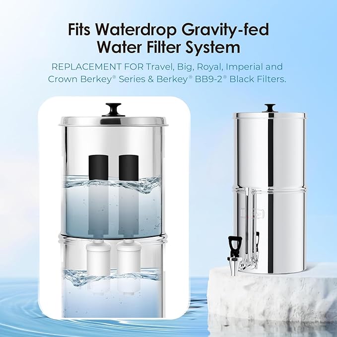Waterdrop NSF/ANSI 42&372 Standard Gravity Water Filter, Replacement - Image 6