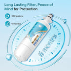 ICEPURE Alkaline ADQ36006101 Refrigerator Water Filter and Air Filter - Image 7