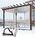 Curtain Patio Enclosure, Water Proof PVC Curtains by GOCHUSX