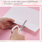 400 Sheets Nail Dust Collector Filter Paper Disposable Nail Dust Suction - Image 5