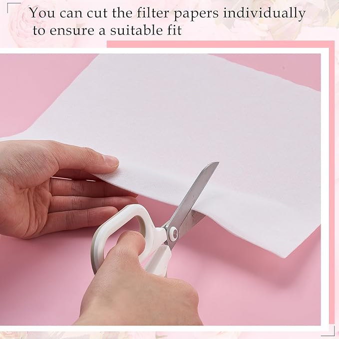400 Sheets Nail Dust Collector Filter Paper Disposable Nail Dust Suction - Image 5