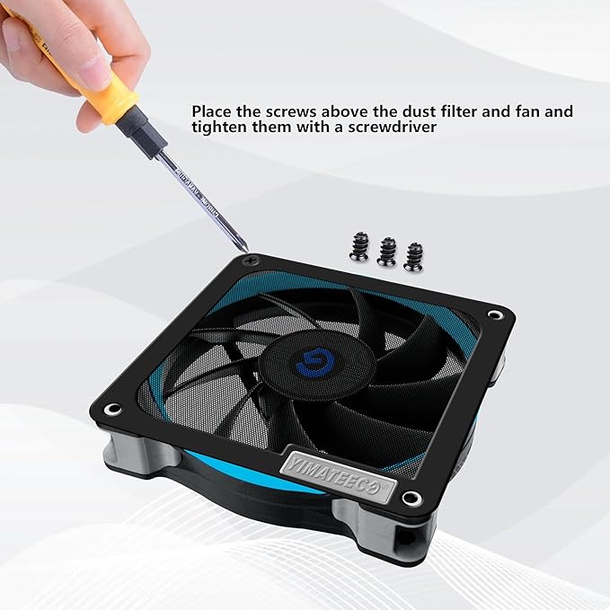 120mm Dust Filter PC for Computer Cooler Fan/PSU/Routers PVC 50 Mesh, Computer - Image 6
