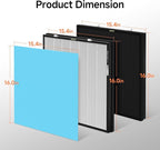 1-Set RFM80 Replacement Filter Compatible - Image 2