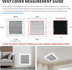 6x6 Vent Cover, Air Return Vent Cover, Flat Vent Cover, Rejillas De Aire - Image 4
