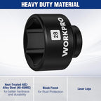 WORKPRO 28mm Oil Filter Socket Wrench, Oil Filter Removal Tool, Oil Filter - Image 4