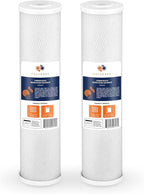 Aquaboon 4, 5 x 20 inch Carbon Filter Cartridge by Aquaboon