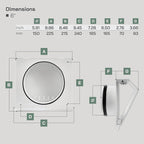 Vent Systems 6" Inch Air Supply Vent Cover - Image 2