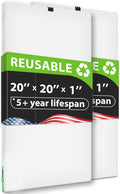 REair 20x20x1 Air filter Pro Kit, Washable and Reusable Air Filter 20x20x1 by Reair