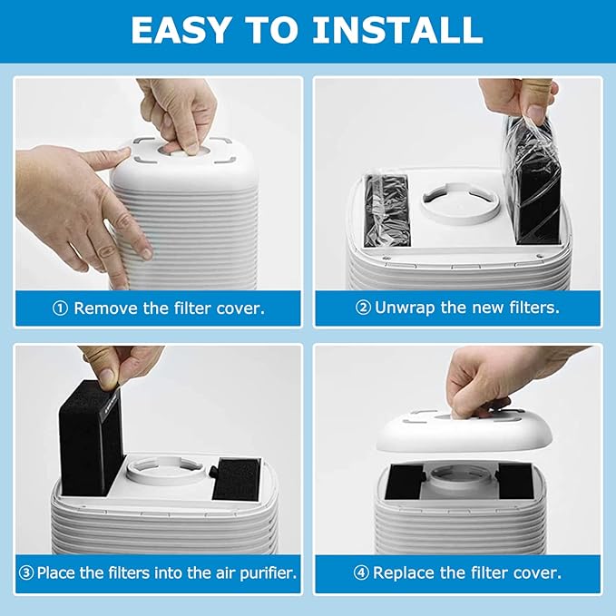 6 Pack LV-H128 Replacement Filter Compatible - Image 7