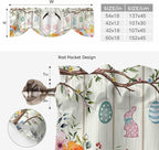 Easter Tie Up Valance Curtains for Windows, Kitchen Curtains Window Shades - Image 6