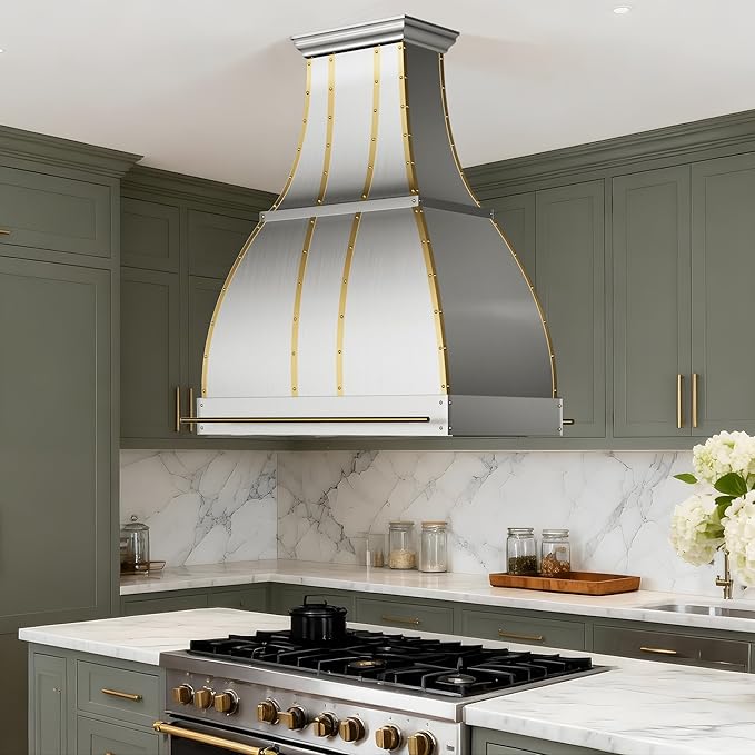 CHETTO C Stainless Steel Range Hood Cover - Image 8