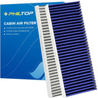 PHILTOP Premium Cabin Air Filter w/Dual Activated Carbon, Compatible by PHILTOP