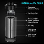 MELONFARM 6 inch Air Carbon Filter Smelliness Control - Image 2