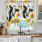 Retro Farmhouse Floral Swag Valances - Image 2
