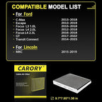 Cabin Air Filter w/Activated Carbon - Image 2