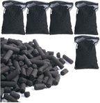 Wave Point 5 lbs Premium Virgin Activated Carbon Charcoal Pellets in 5 Filter by Wave+Point