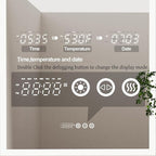 LUVODI Lighted LED Bathroom Mirror: 36x24IN Arched Dimmable Wall Lighted Vanity - Image 5