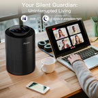 2 Pack Air Purifiers for Home Bedroom H13 True HEPA Air Filter Cleaner - Image 6