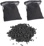 Wave Point 10 lbs Premium Virgin Activated Carbon Charcoal Pellets in Media Bags by Wave+Point