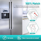 ICEPURE PLUS RWF3500AH NSF/ANSI 53 NSF/ANSI 42 Certified Refrigerator Water - Image 5