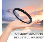58-62mm Step-Up Ring Adapter, 58mm to 62mm Step Up Filter Ring - Image 2