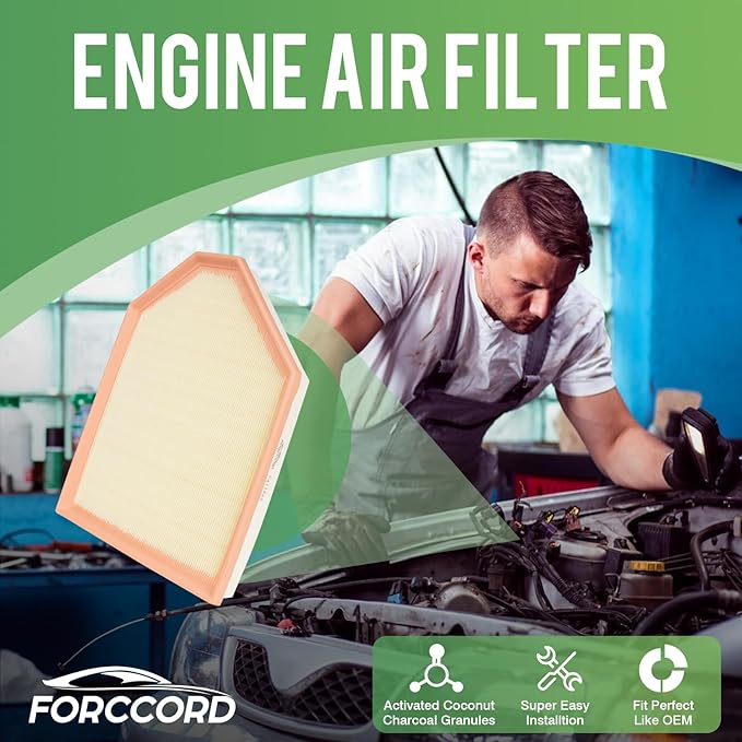 2-Pack Engine Air Filter Fits for BMW F25 F26 Series X3 2011-2017, X4 2015-2018 - Image 2