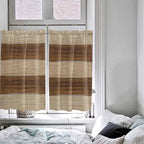 Retro Country Brown Wooden Board Window Valance Curtains, Farmhouse Gradient - Image 8