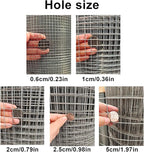 Garden Chicken Wire Animals Enclosure 304 Stainless Steel Woven Wire Mesh - Image 2