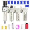 TAILONZ PNEUMATIC 0-240 PSI 1/2 Inch NPT Industrial Grade 4-Stage Air Drying by TAILONZPNEUMATIC