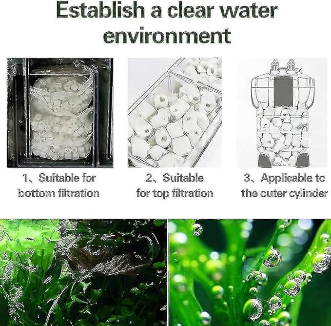 5 lbs Bio Ceramic Rings Aquarium Filter Media - Image 5