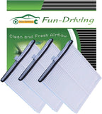 Cabin Air Filter for Mazda 3, Replacement for CF11811, KD45-61-J6X （White by FUN-DRIVING