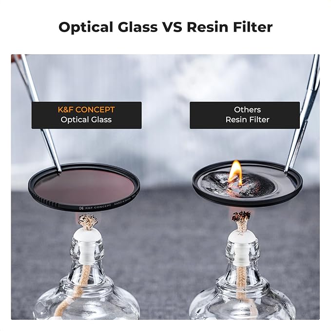 K&F CONCEPT 95mm UV/CPL/ND Lens Filter Kit-18 Multi-Layer Coatings, UV Filter + - Image 3