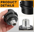 4 Pack Air Compressor Silencer, 1/2'' Air Compressor Intake Filter Silencer and - Image 3