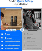 Waterdrop DLB Under Sink Water Filter, Chloramine, Bad Taste, Under Sink Water - Image 7