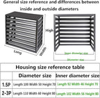 Outdoor air conditioning fence, outdoor air conditioning hidden protective cover - Image 5
