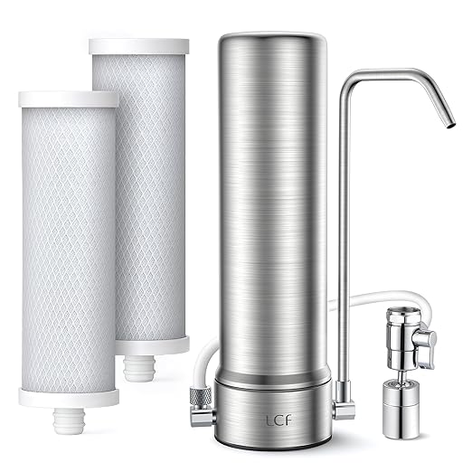 LCF Upgrade Countertop Water Filter,   Enhanced 6-Stage by LCF