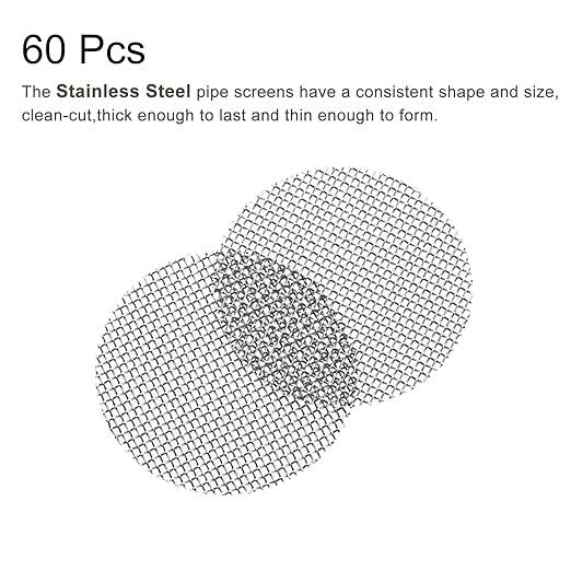 MECCANIXITY Pipe Screen Stainless Steel Screens, 9/16 Inch Diameter - Image 3
