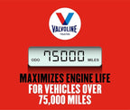 Valvoline High Mileage with MaxLife Technology SAE 5W-30 Synthetic Blend Motor - Image 4