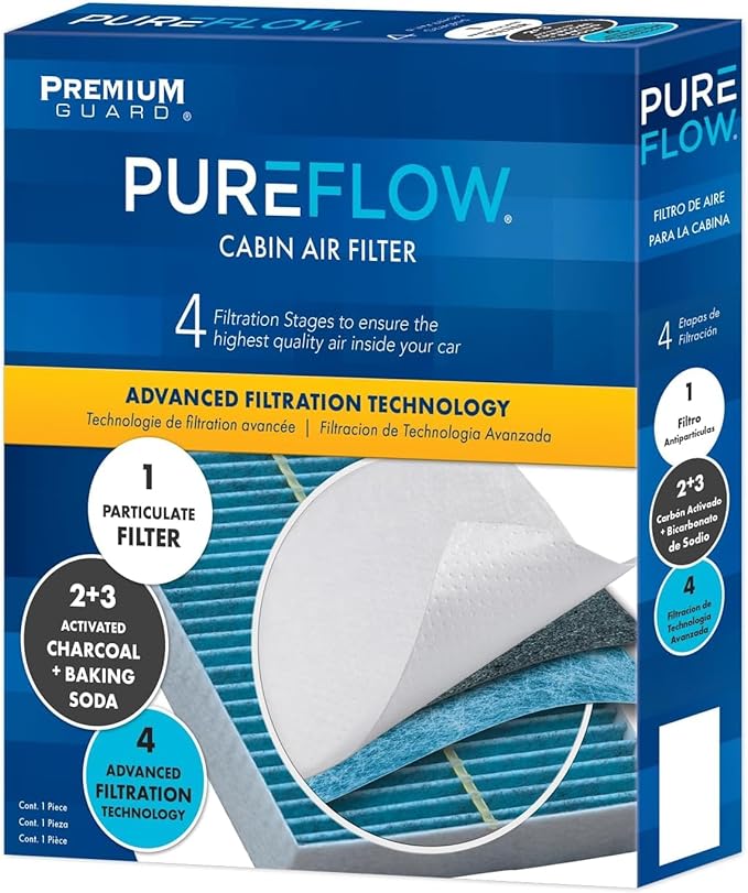 Pureflow Cabin Air Filter PC99525X | Fits 2020-2023 Hyundai Palisade by PremiumGuard