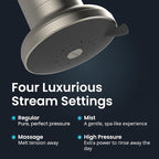 AquaTru Shower - High Pressure Shower Filter Removes Impurities from Hard Water - Image 4