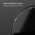 Urth 72mm 4-in-1 Magnetic Lens Filter Kit -UV, Neutral Density ND8, Ultra-Slim - Image 3