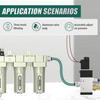 Industrial Grade 4-Stage Air Drying System, 1/2" NPT - Image 6