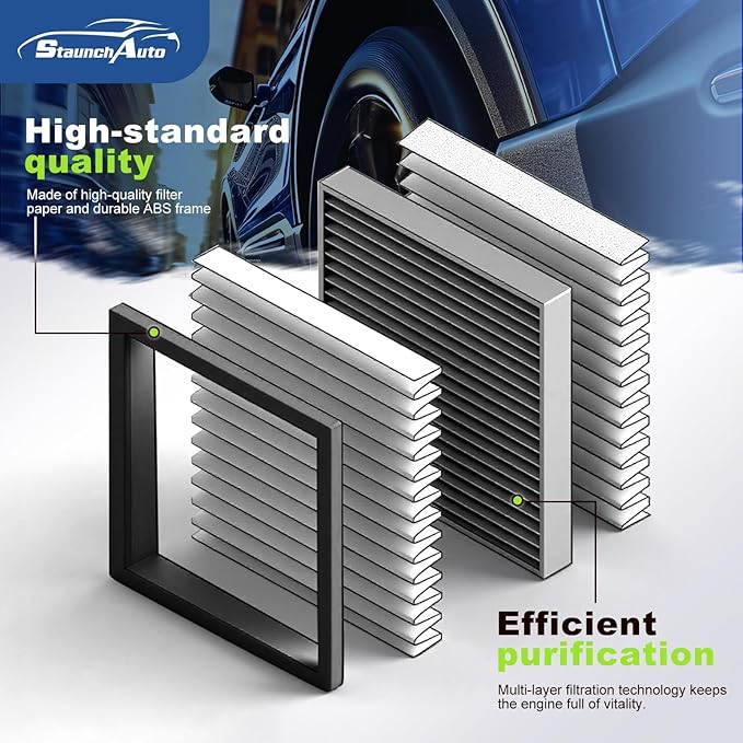 Engine & Cabin Air Filter for Honda Accord 2018-2022 Air filter for Car - Image 3