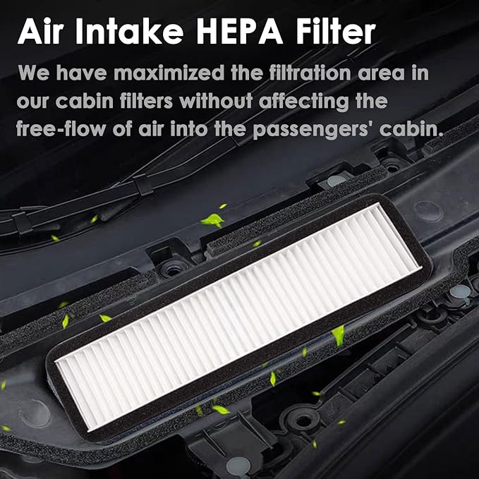 Air Intake HEPA Filter Air Intake Grille Cover Compatible - Image 2