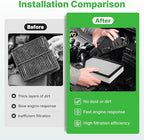 2PCS Engine Air Filter Fit for 2020-2025 2026 Chevrolet Silverado - Image 4