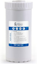 iFilters 25 Micron 10" x 4.5" Whole House KDF/GAC Water Filter Replacement | by iFilters