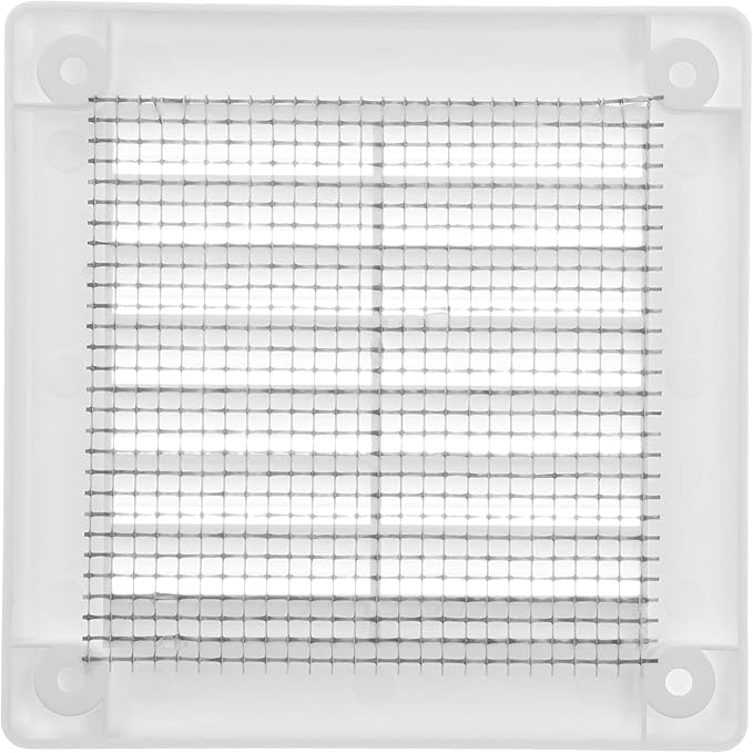 Vent Systems 4'' x 4'' Inch White Soffit Vent Cover - Image 6
