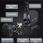 900 GPH 45W Submersible Water Pump and 10 FT Tube - Image 3