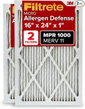 Filtrete 16x24x1 AC Furnace Air Filter, MERV 11, MPR 1000, Micro Allergen by Filtrete